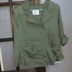 Army green jacket
